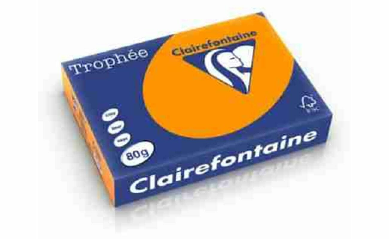 Haspel a4 80gr helder oranje 1761