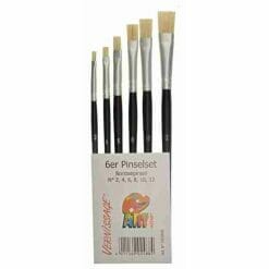 Set 5 pinceaux 4-6-8-10-12