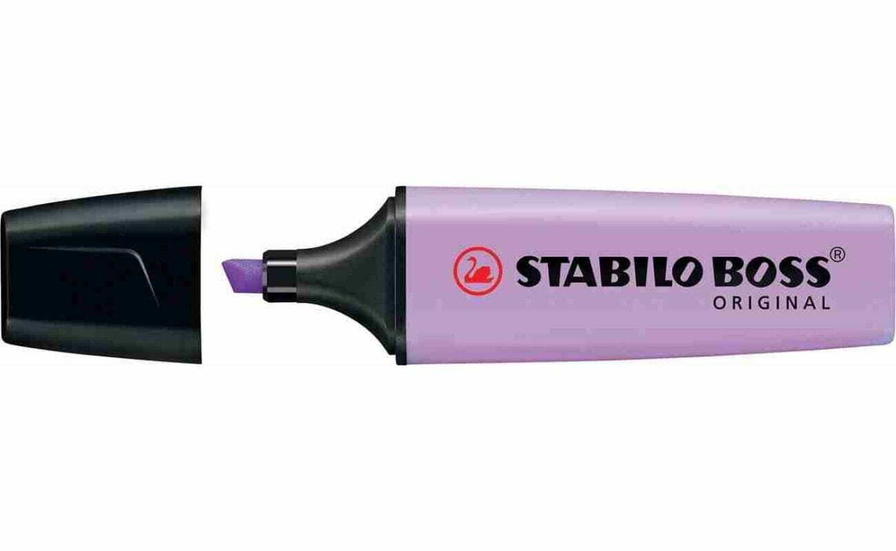 Stabilo boss original surligneur lilas pastel