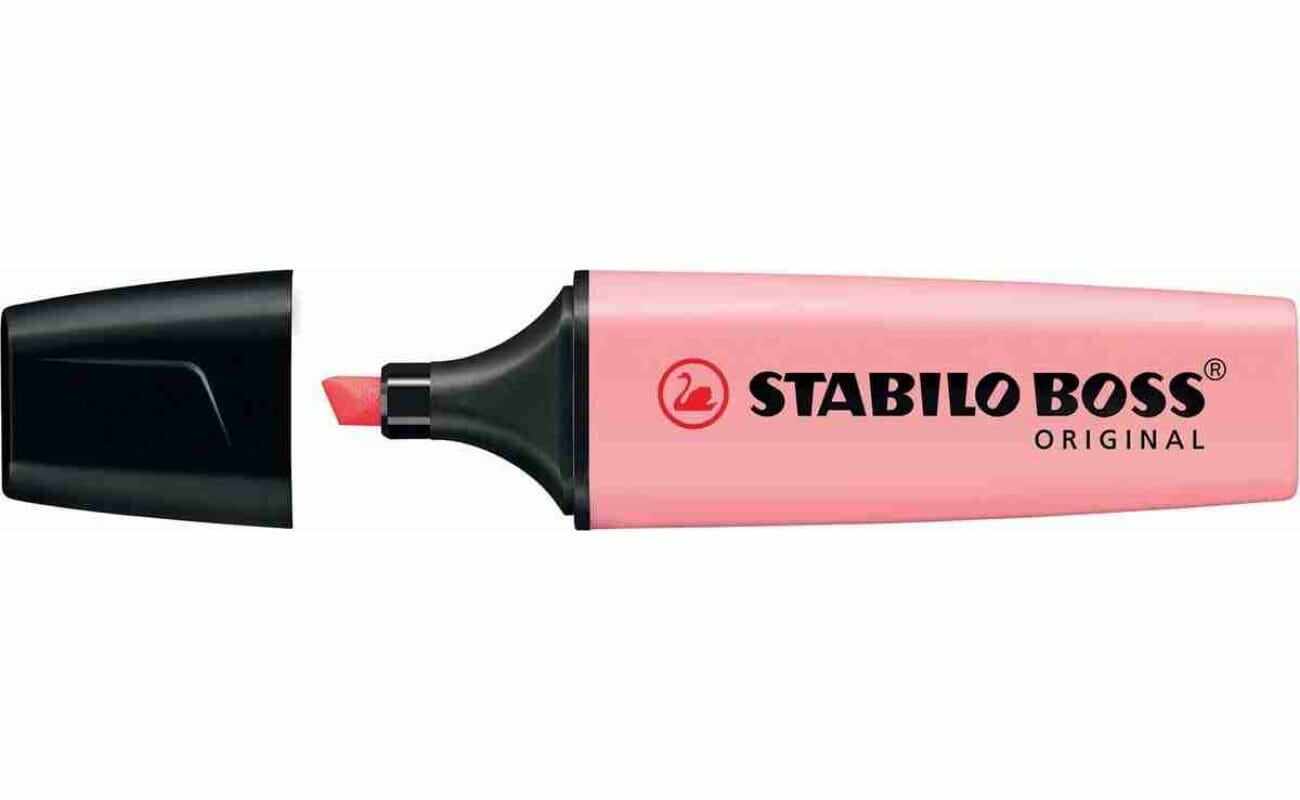 Stabilo boss original surligneur rose pastel