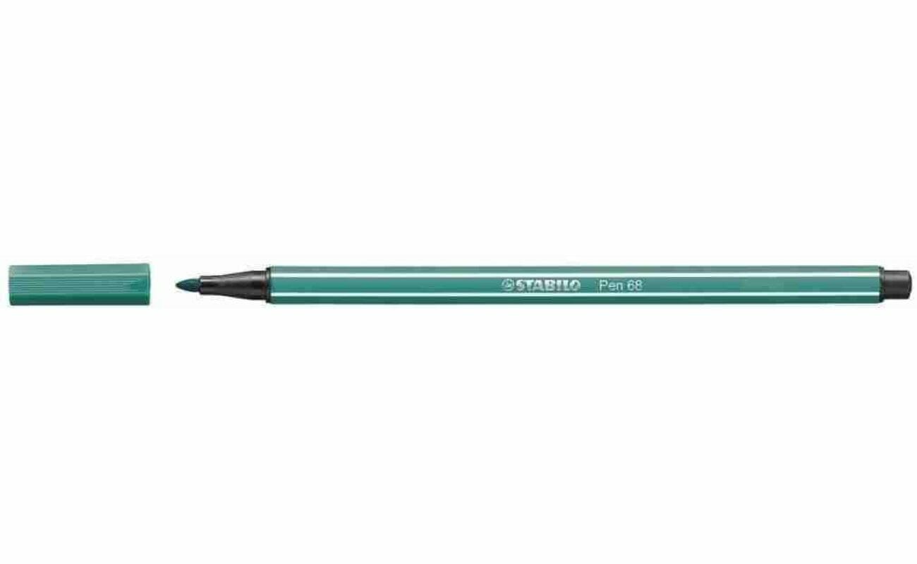 Stabilo feutre pen 68 , bleu turquoise 68/51