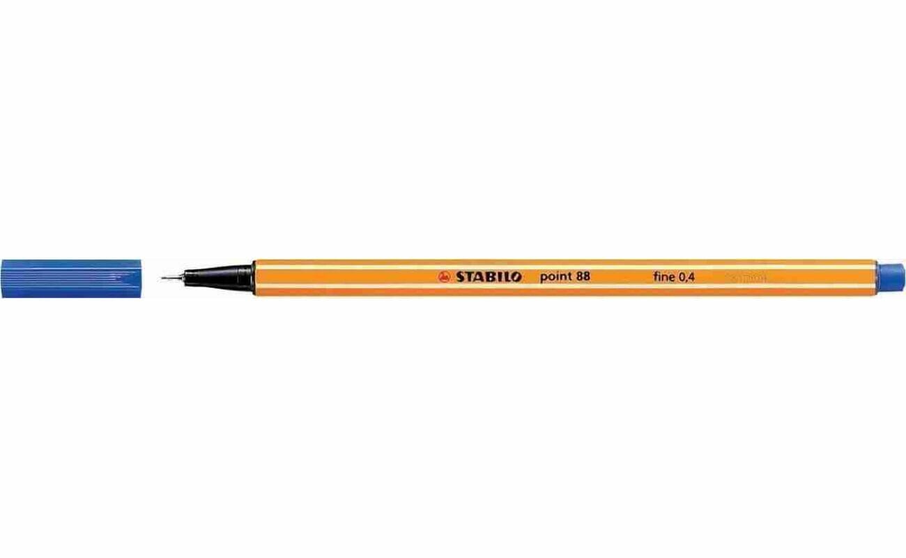 Stabilo fineliner point 88, bleu 88/41