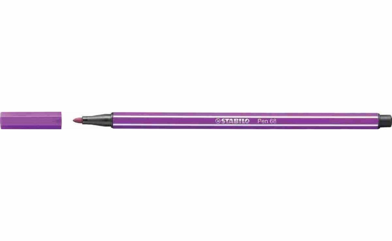 Stabilo pen 68 feutre, lilas 68/58