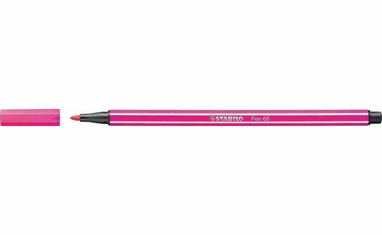Stabilo pen 68 feutre, rose foncé 68/56