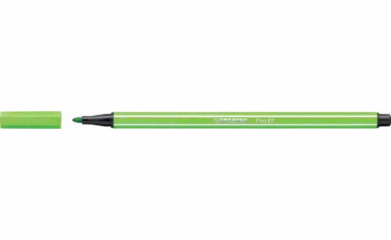 Stabilo pen 68 feutre, vert moyen 68/43