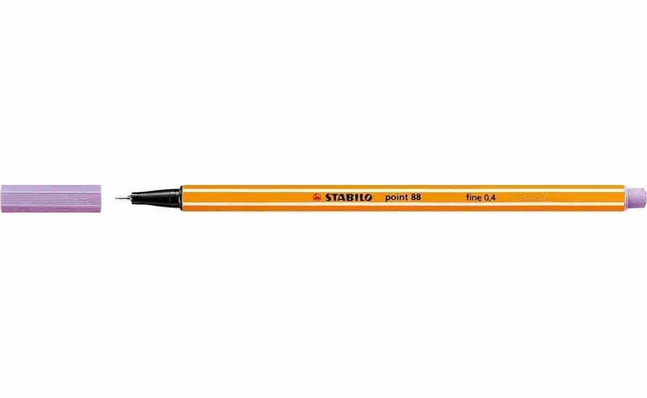 Stabilo point 88 fineliner, lilas clair 88/59