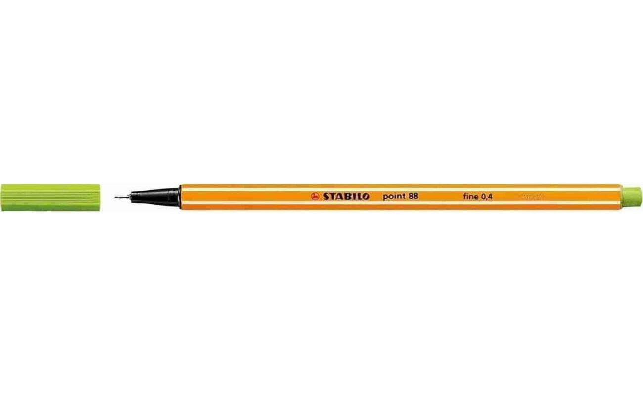 Stabilo point 88 fineliner, vert pomme 88/33