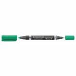 Staedtler marqueur permanent lumocolor duo – vert