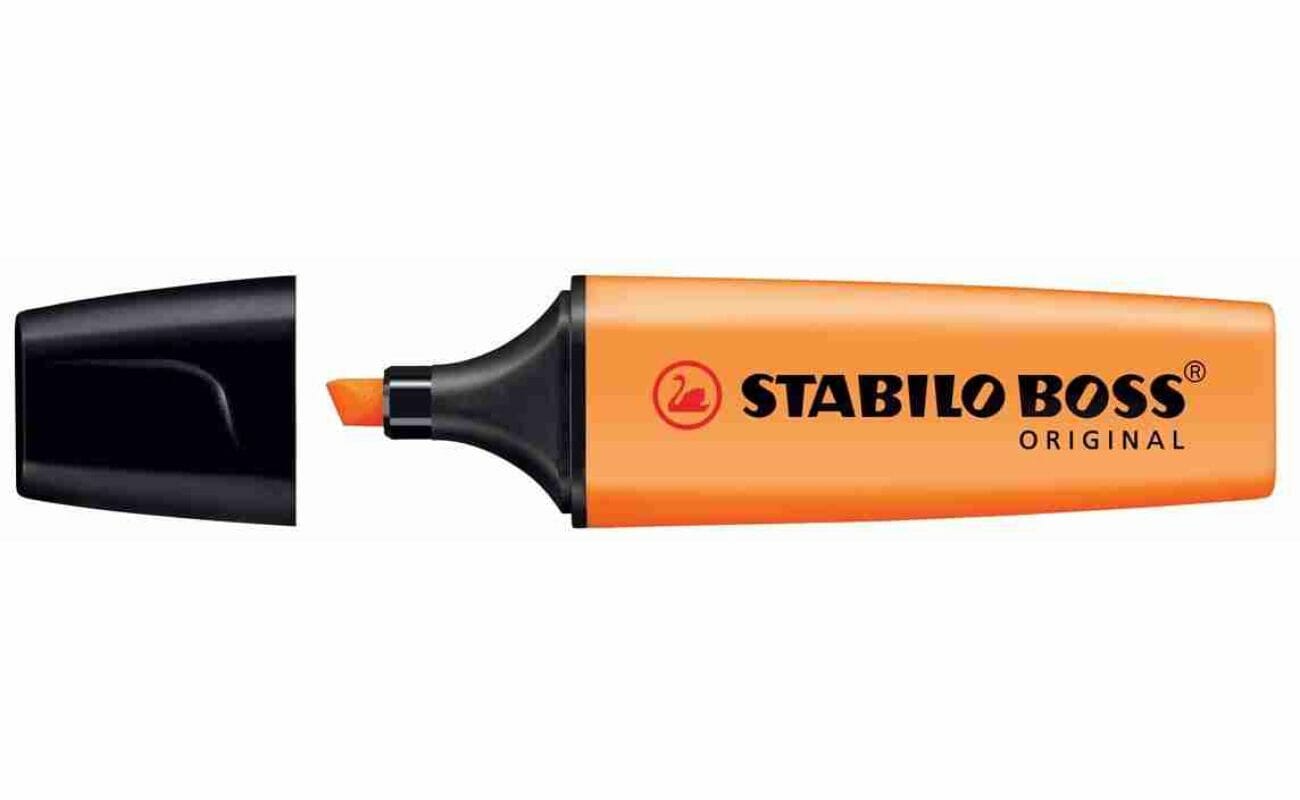 Surligneur stabilo boss original orange