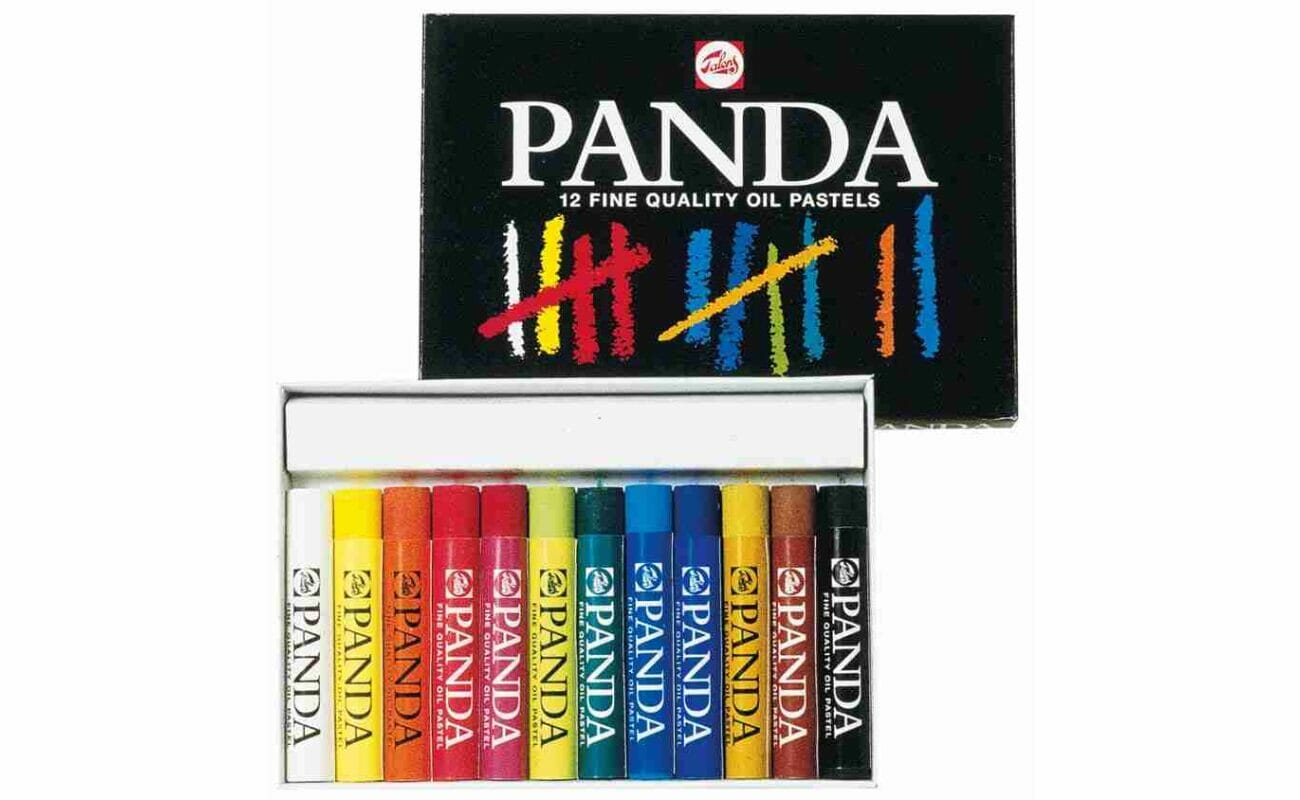 Talens panda pastel à l’huile
