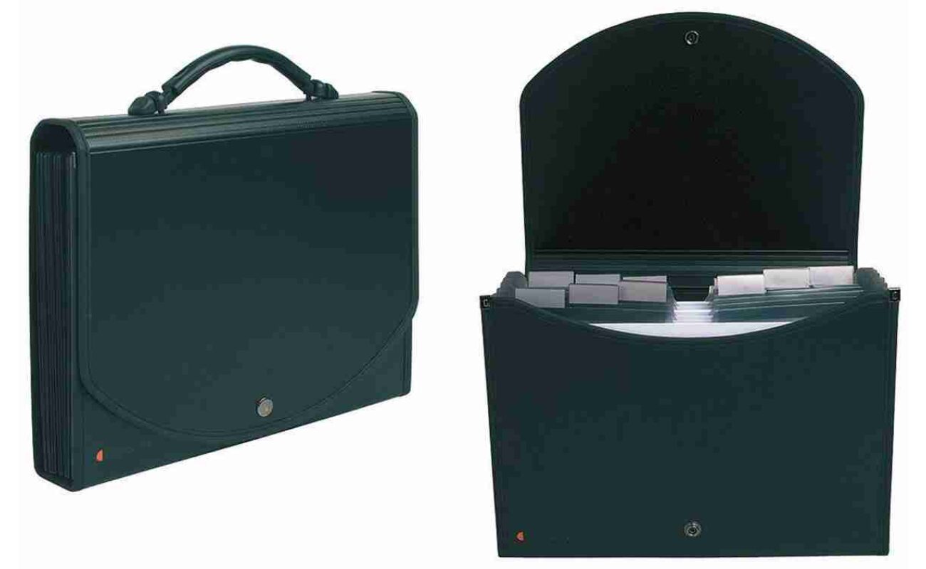 exacase exactive sorteermachine voor kleine koffers - 13 vakken - zwart