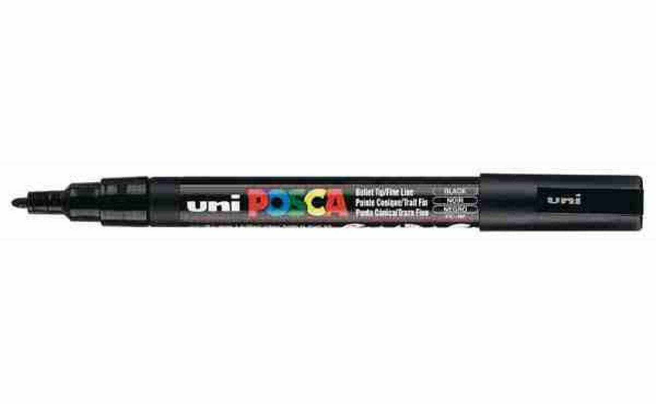 Posca pc-3m noir