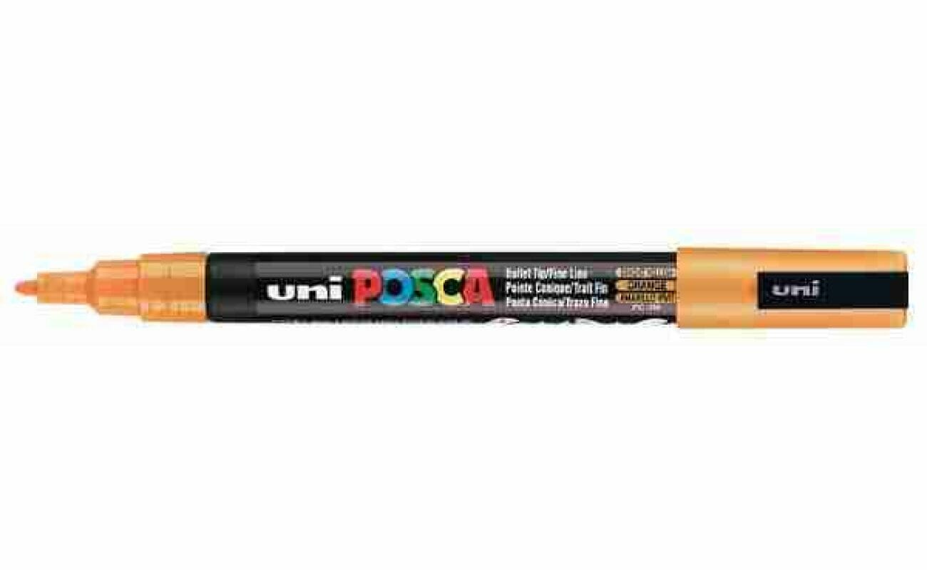 Posca pc-3m orange clair