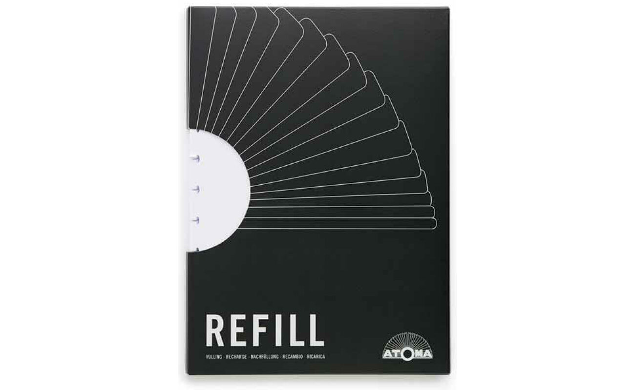 Atoma recharge pour cahier, ft a4, 120 pages, ligné