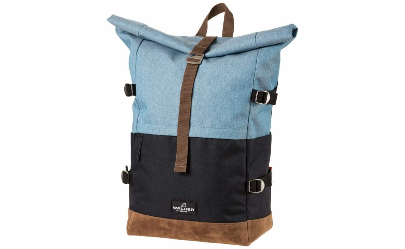 Walker sac À dos pure roll up two bleu/noir