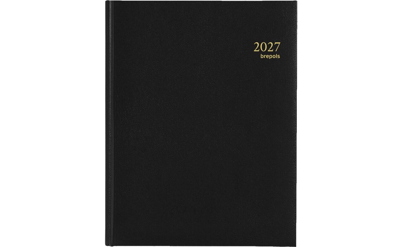 Agenda brepols timing lima 2027 noir