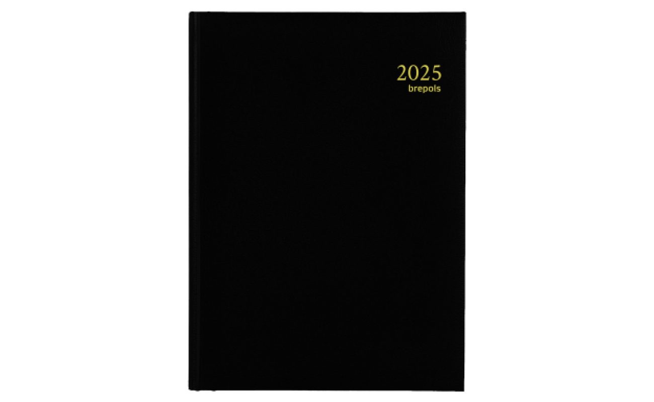 Agenda brepols timing lima 2025 noir