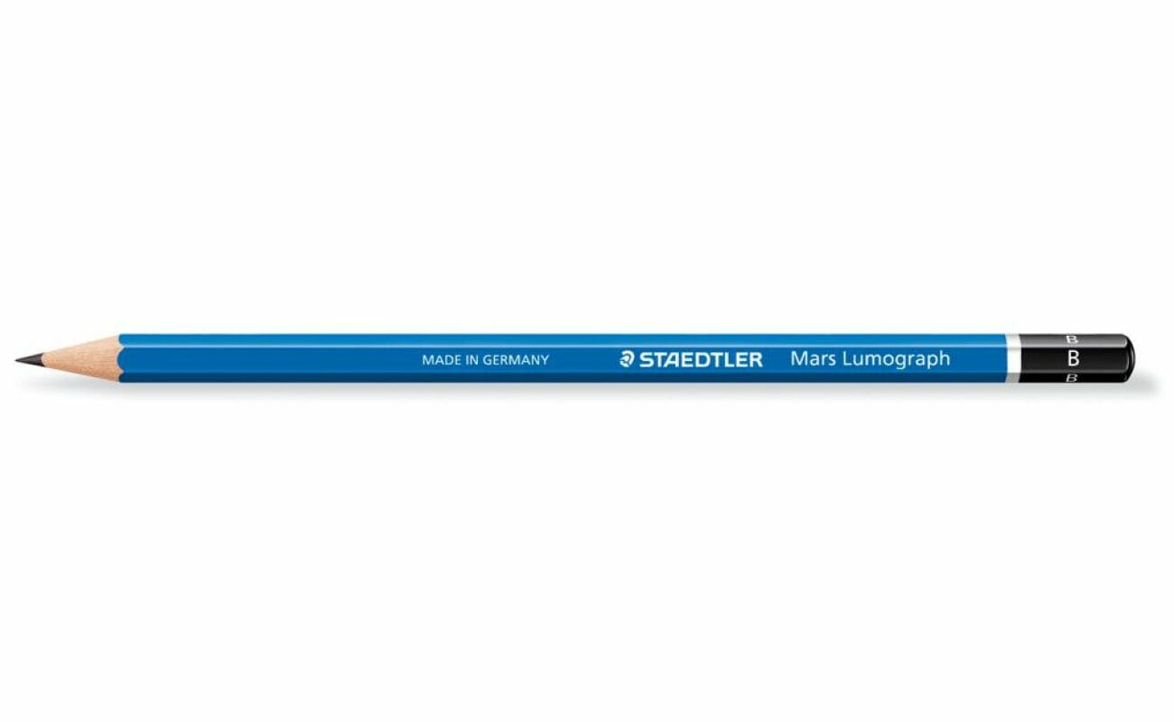 Crayon mars lumograph b staedtler – tres haute qualite 100-b