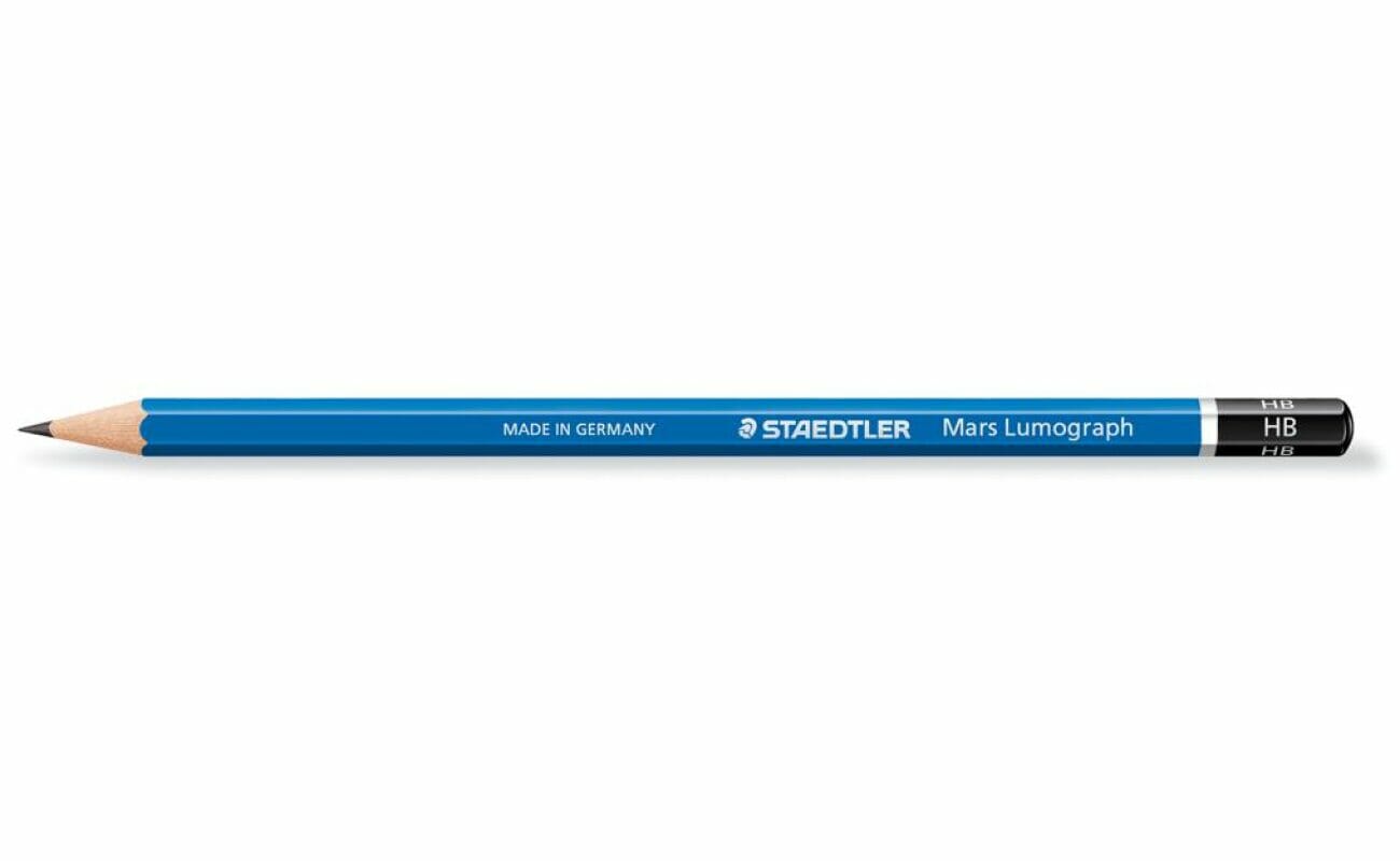 Crayon mars lumograph hb staedtler – tres haute qualite 100-hb