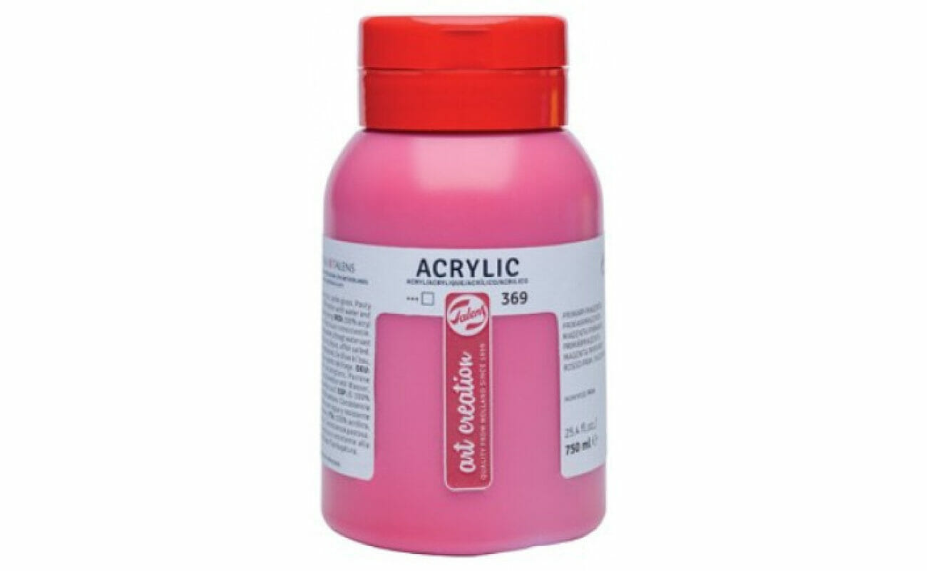 Talens art creation peinture acrylique flacon de 750 ml, magenta primaire
