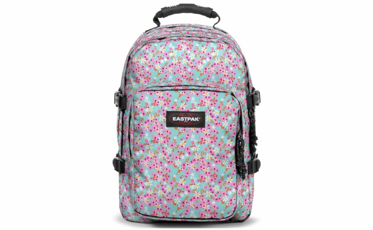 Sac eastpak, provider ditsy turquoise