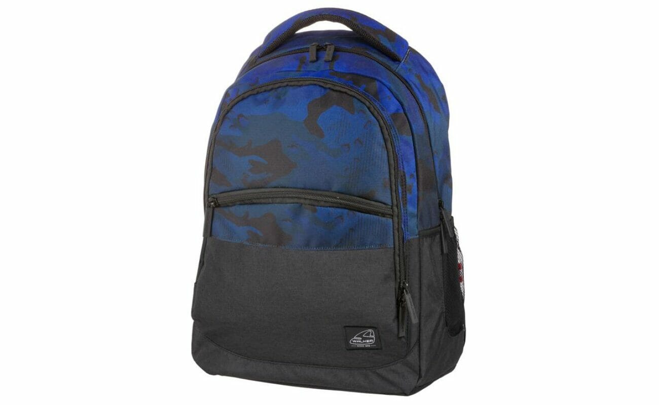Walker sac a dos camo classic base bleu