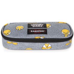 Eastpak ovaal pennenbakje tweety grijs