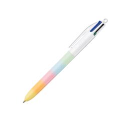 Stylo bille bic 4 couleurs rainbow