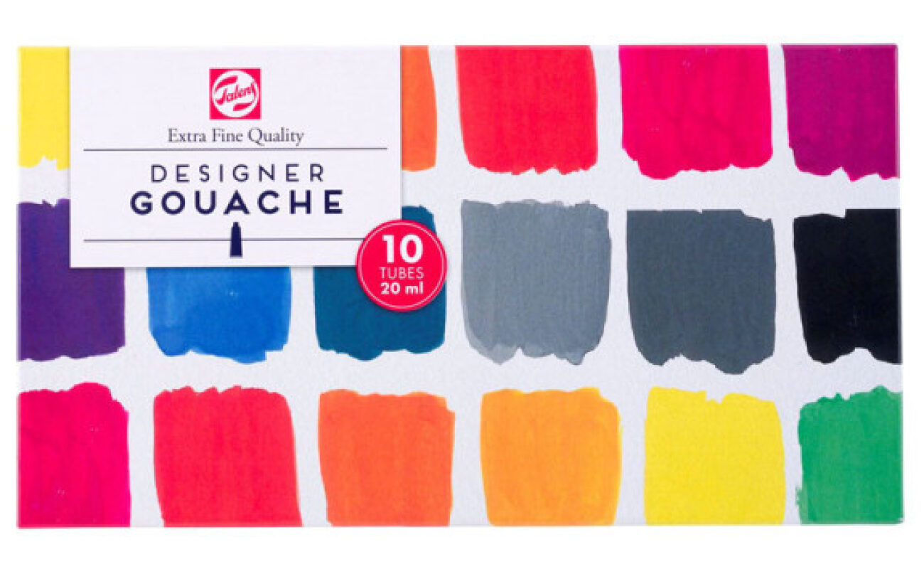 Peinture guache 10 tubes