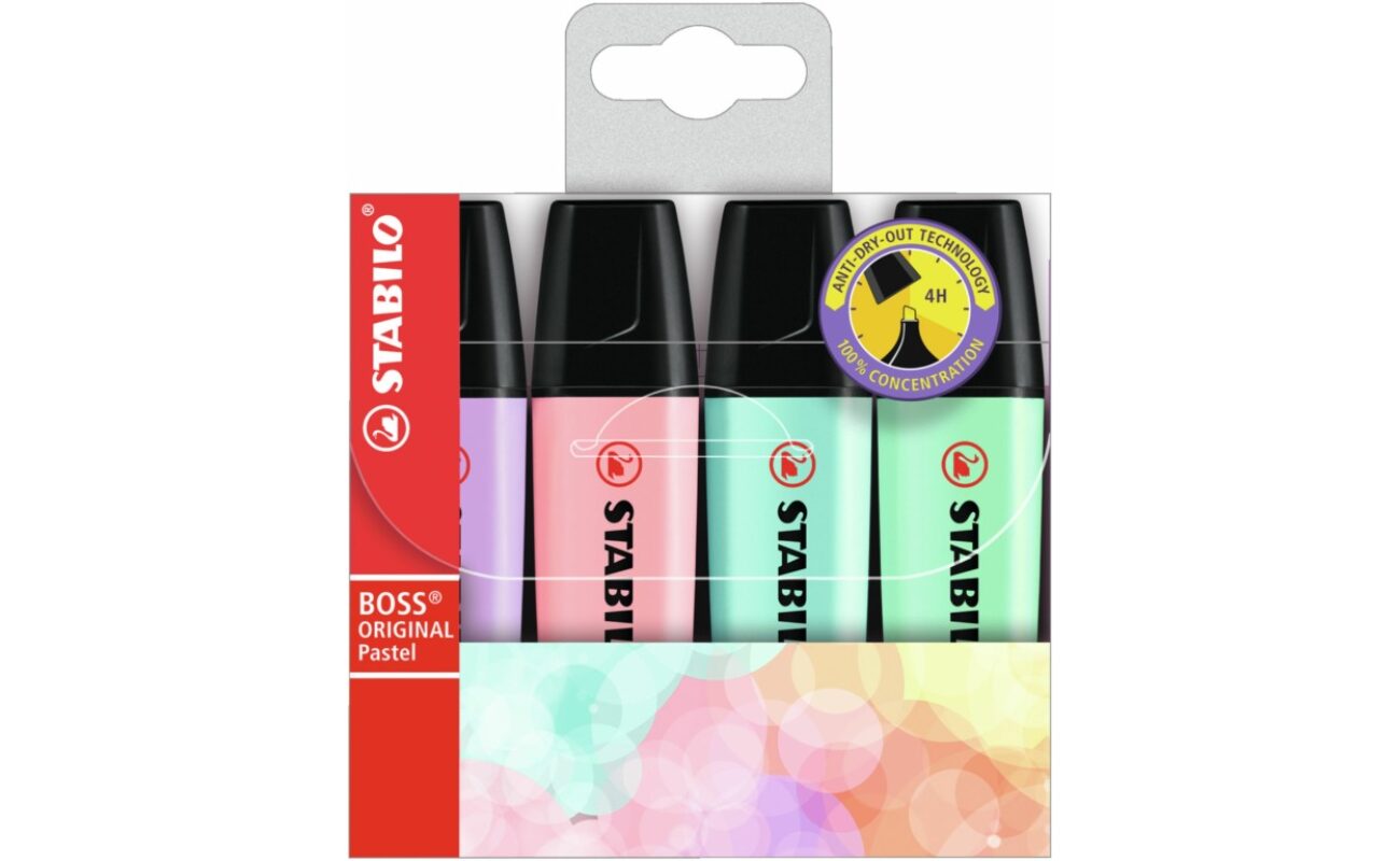 Stabilo baas origineel pastel Set van 4