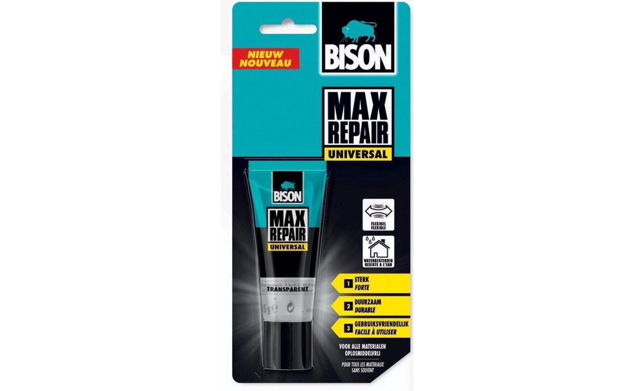 Bison colle max repair universal tube 45g