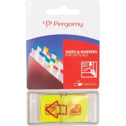 Index & markers pop-up vlaggen pergamie 45x25mm