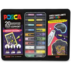 Set van 20 Posca markers