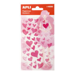 Stickers apli harten