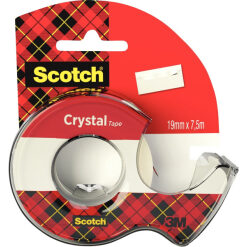 19mmx7,5m rol scotch tape + dispenser