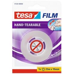 Tesa plakband transparante film 19 mm 25 meter
