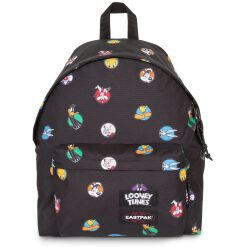 eastpak gevoerde pak'r looney tunes rugzak zwart