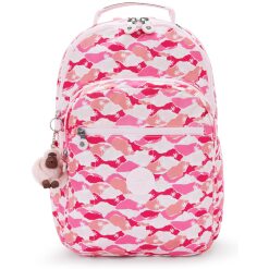 Sac à dos kipling seoul lap pink palm