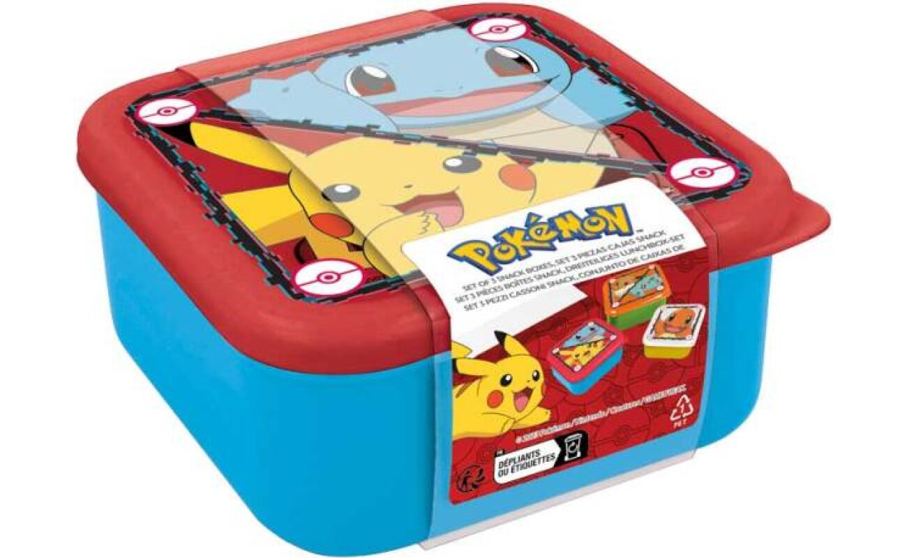 Pokémon-voedseldoosjes