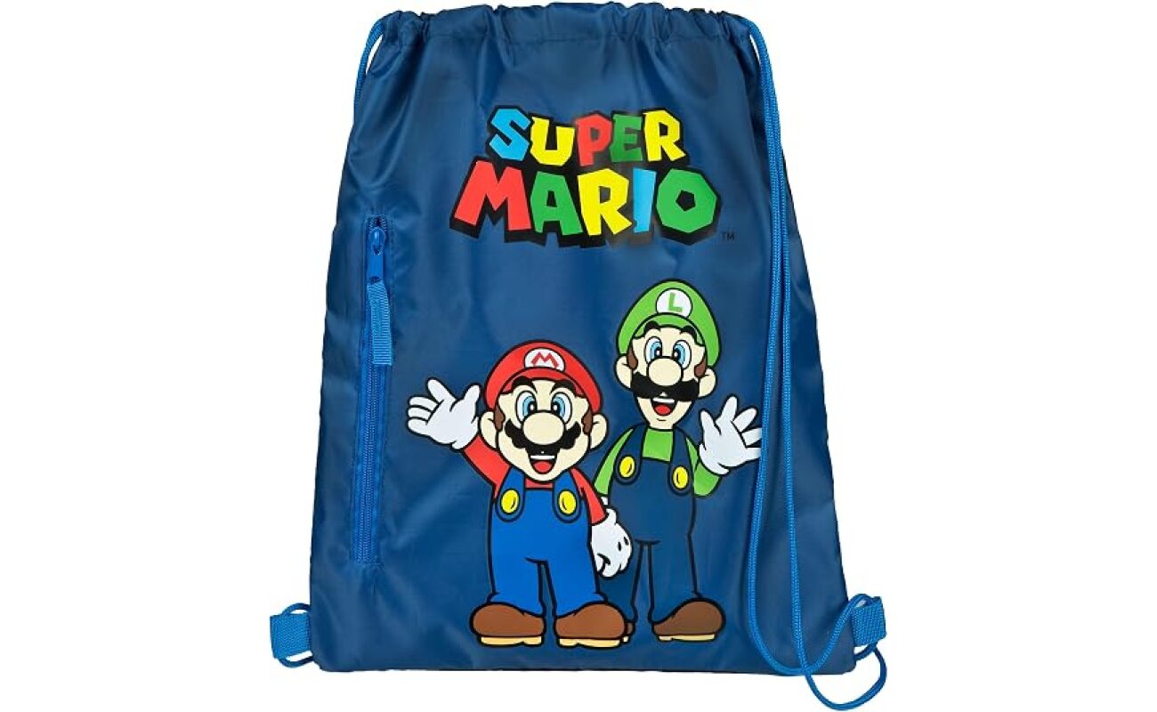 Sac de gym super mario pour enfants
