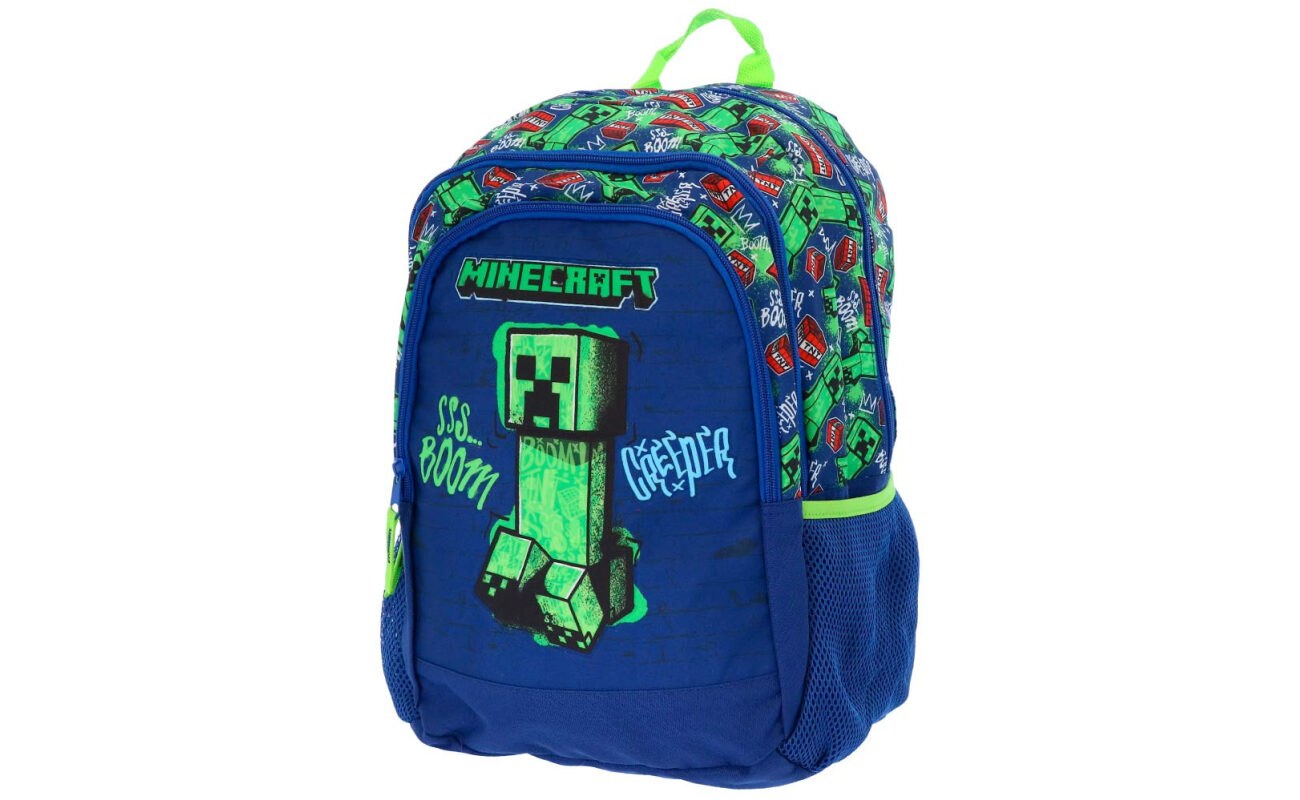 Sac à dos minecraft – creeper boom