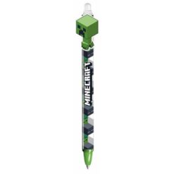Stylo bille effaçable minecraft – modèle creeper