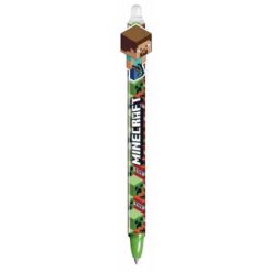 Stylo bille effaçable minecraft – modèle steve