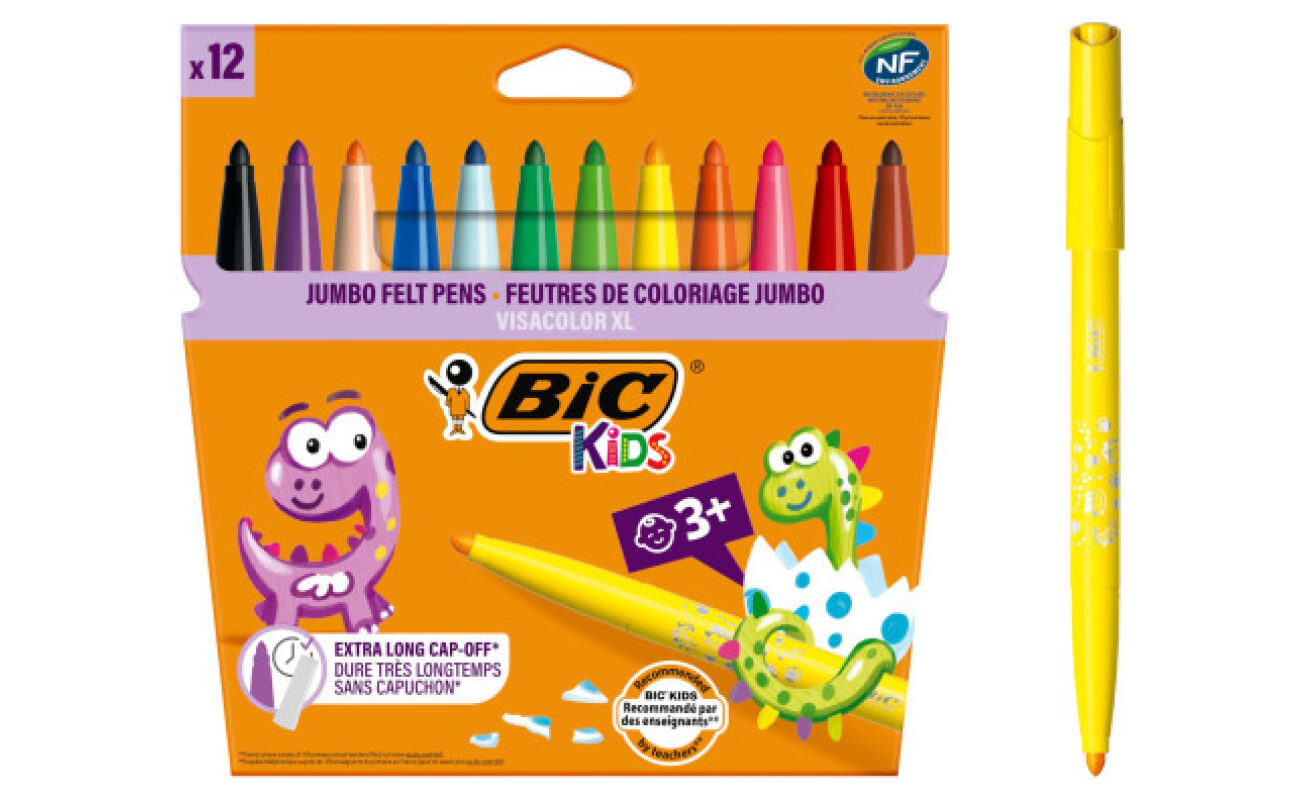 Feutres de coloriage bic kids visacolor xl